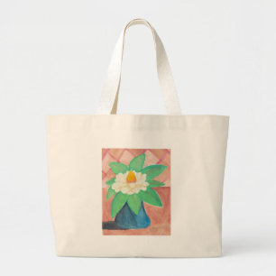 magnolia large tote bag