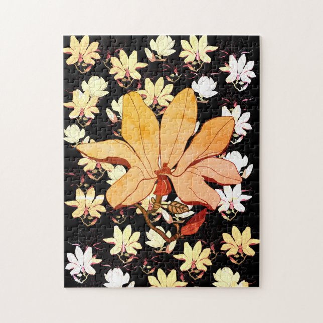 Magnolia Love Jigsaw Puzzle (Vertical)