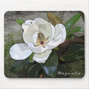 Magnolia Magic Pad Mouse Mat