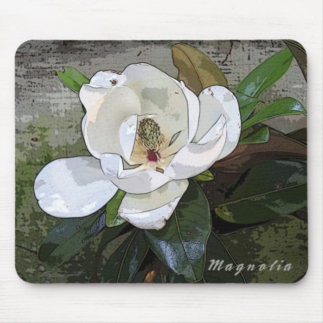 Magnolia Magic Pad Mouse Mat (Front)