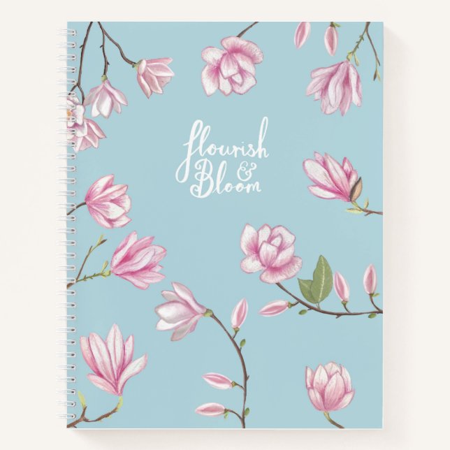 Magnolia Notebook (Front)