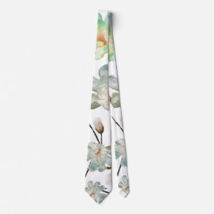 Magnolia Pattern Tie