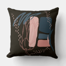 Magnolia Pink Bloom Minimal Abstract