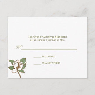 Magnolia Response Card