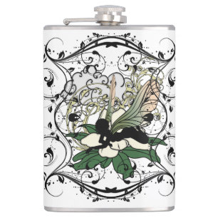 Magnolia Shadow Fairy Hip Flask