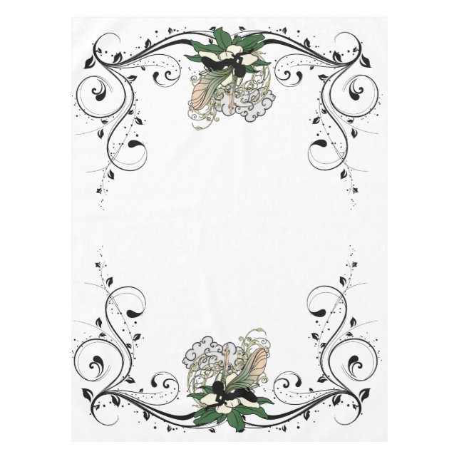 Magnolia Shadow Fairy Tablecloth (Front)