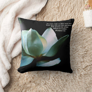 Magnolia Spotlight Matthew 5:16 Cushion