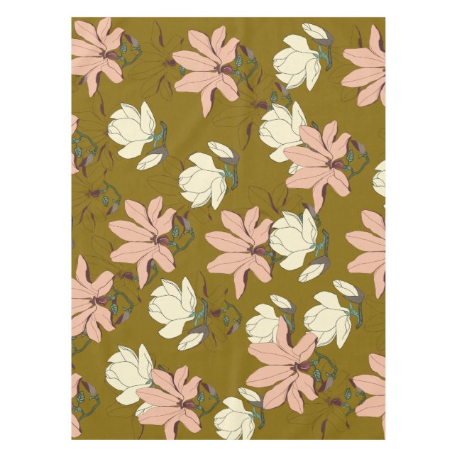Magnolia Spring Tablecloth (Front)