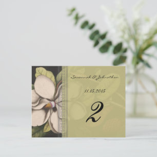 Magnolia Table Number Cards
