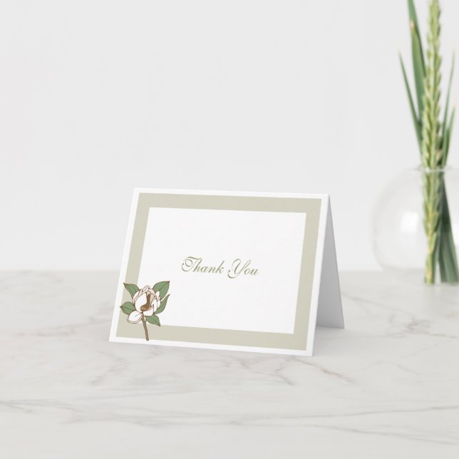 Magnolia Thank You Cards (Front)