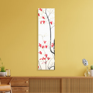 Magnolia Tree by Kobayashi Kokei, Vintage Nature Canvas Print