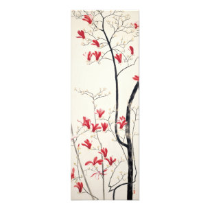 Magnolia Tree by Kobayashi Kokei, Vintage Nature Photo Print