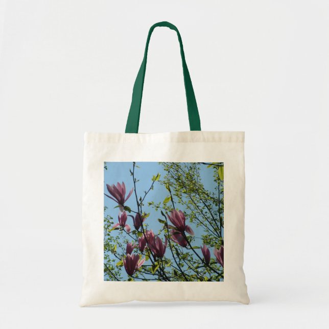 magnolia tree tote bag (Front)