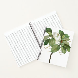 Magnolia Vintage Botanical Illustration Notebook