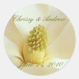 MAGNOLIA Wedding Coordinate Envelope Sticker