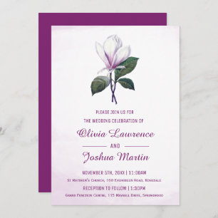 Magnolia Wedding Invitations