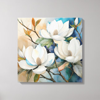Magnolias  canvas print