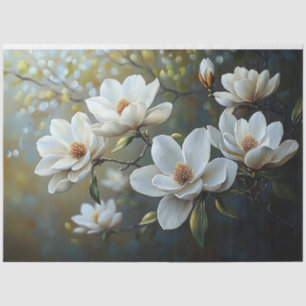 Magnolias Decoupage Tissue Paper