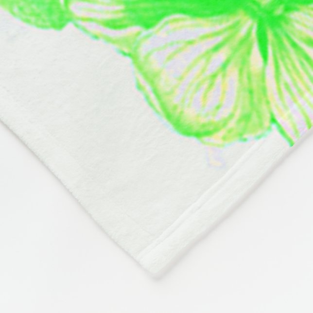 Magnolias Fleece Blanket (Corner)