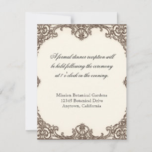 Magnolias n Bird of Paradise - RSVP Response Card