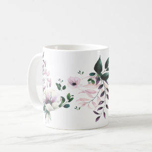Magnolias with Artful Leaves Garden Mug