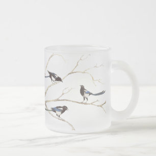 Magpie Bird, Nature, Wildlife Glass Mug