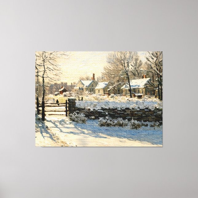 Magpie Canvas Print (Front)