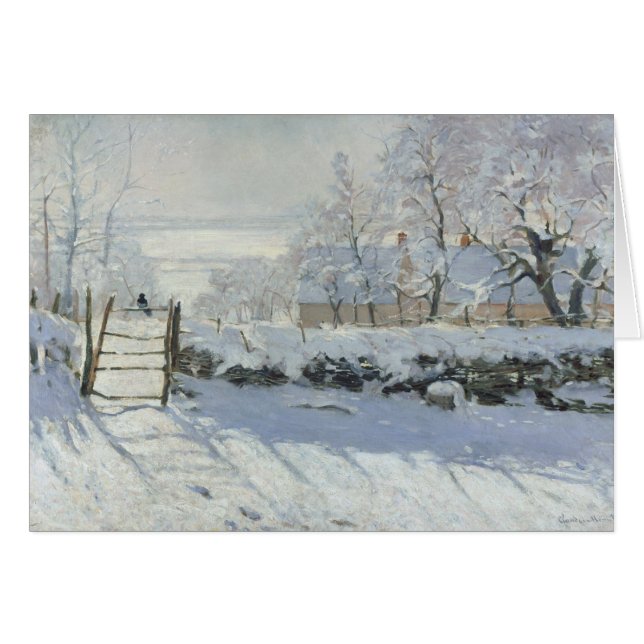 Magpie Claude Monet (Front Horizontal)