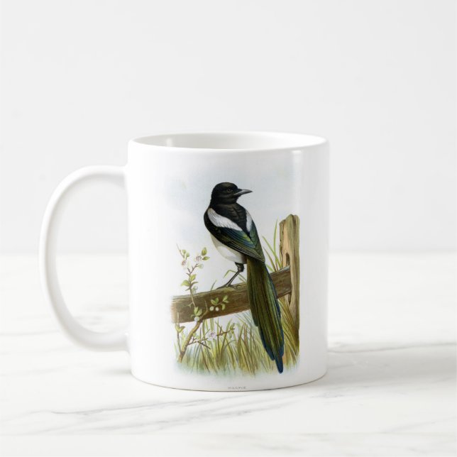 Magpie Coffee Mug (Left)