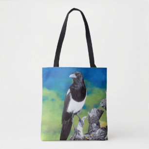 Magpie Colourful Corvid Bag