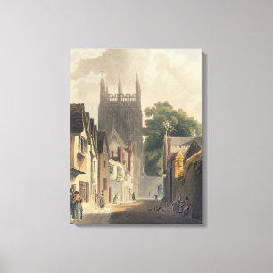 Magpie Lane, Oxford, illustration from the 'Histor Canvas Print