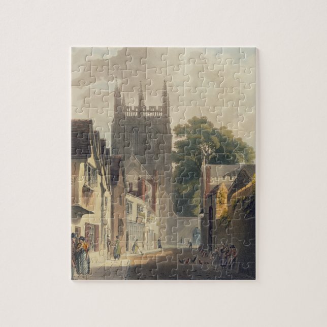 Magpie Lane, Oxford, illustration from the 'Histor Jigsaw Puzzle (Vertical)