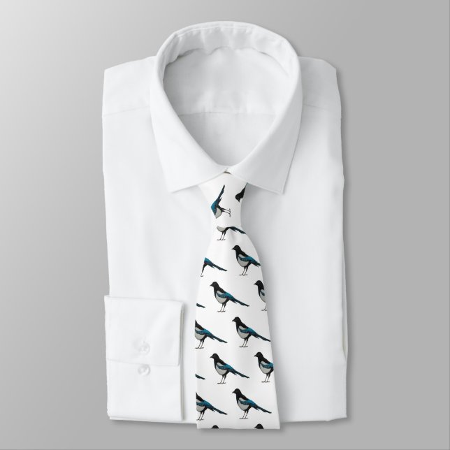 Magpie Tie (Tied)