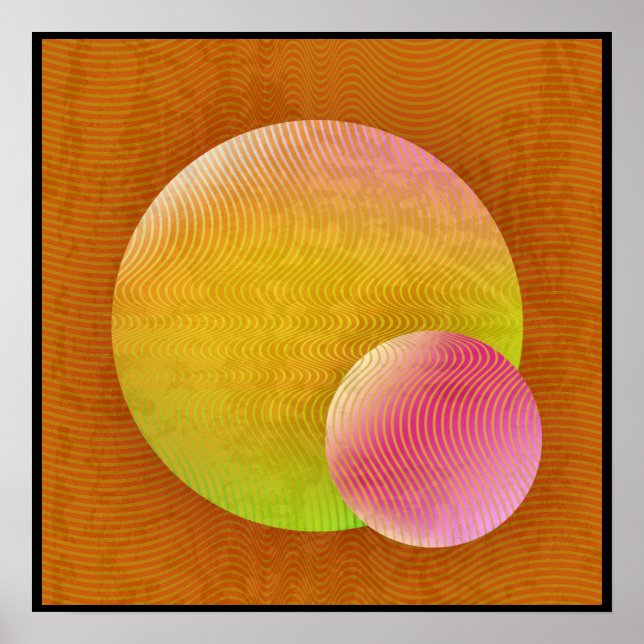 Magrathea Op-Art  Poster (Front)