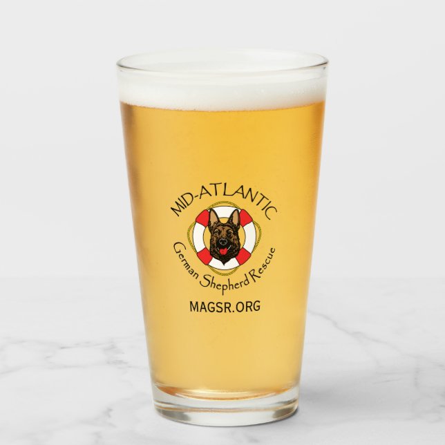 MAGSR Pint Glass (Front Filled)