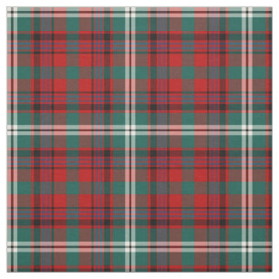 Maguire Tartan Pattern Red Irish Plaid Fabric