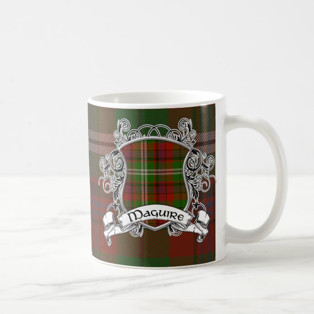 Maguire Tartan Shield Coffee Mug (Right)