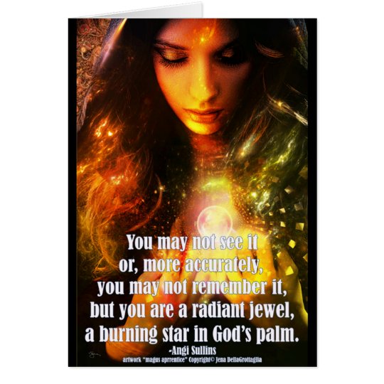 Magus Greeting Card