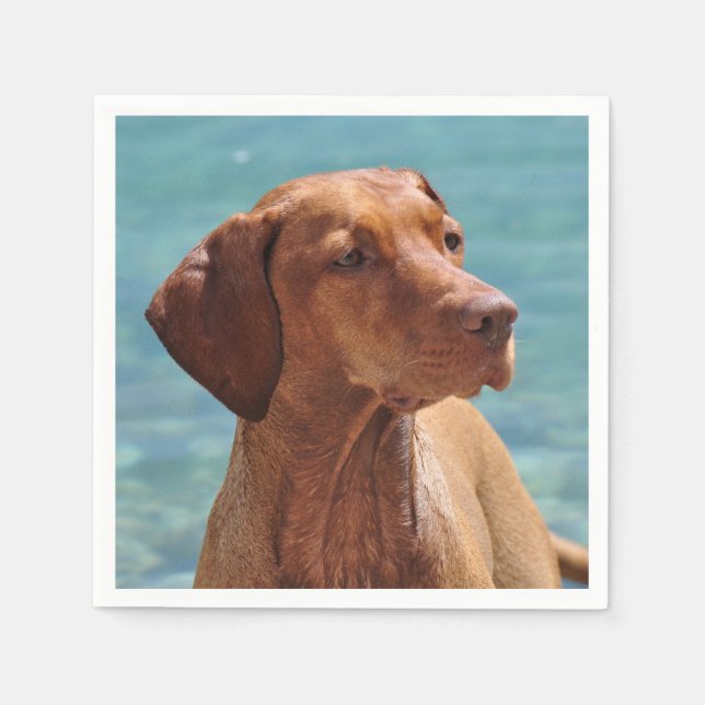 Magyar Vizsla Dog Napkin (Front)