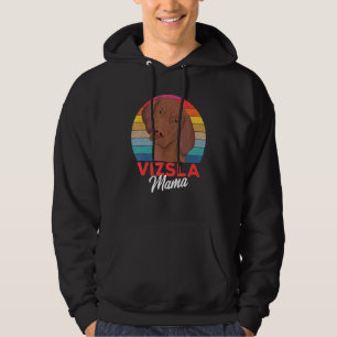 Magyar Vizsla Mama Dog Mum Girls Women Hoodie