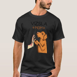 Magyar Vizsla Mom Dog Mama Women T-Shirt
