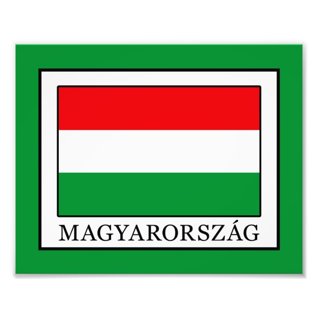Magyarorszag Photo Print (Front)