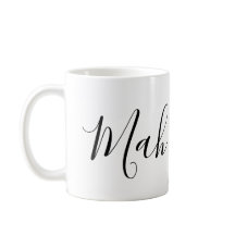 Mah Coffee Funny Personalised Mahjong Script