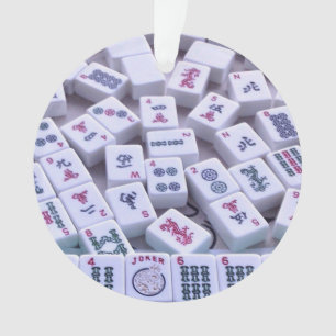 Mah Jong Christmas Ornament