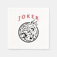 Mah Jong Joker Napkin