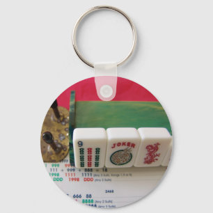 Mah-jongg anyone key ring