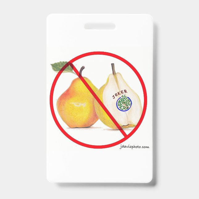 Mah Jongg Badge ID Badge (Front)