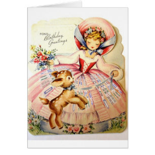 Mah Jongg Birthday Card with Doe