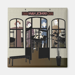 Mah Jongg Cafe Magnet