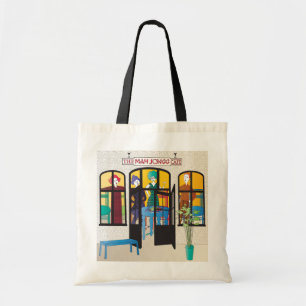 Mah Jongg Cafe Tote Bag